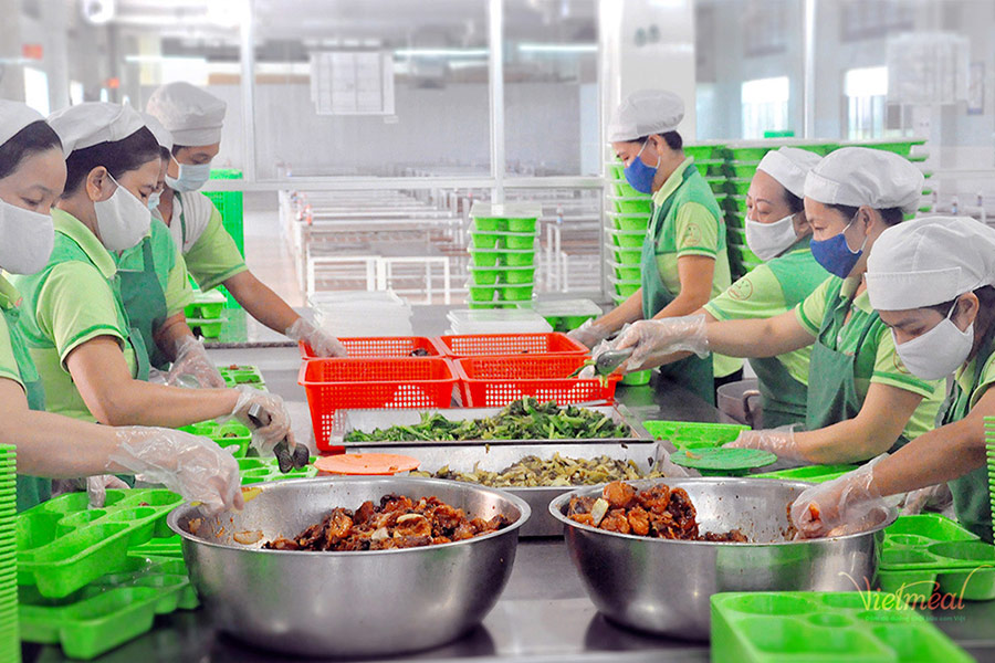 Suất ăn Khu công nghiệp tại TP Vinh Nghệ An